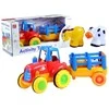 Lean Toys Traktorius su priedais