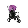 Rower Triratis dviratis PRO400 su reguliuojama nugaros atrama, violetinis
