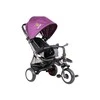 Rower Triratis dviratis PRO400 su reguliuojama nugaros atrama, violetinis