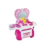 Grožio rinkinys mergaitėms Lean Toys Tualetinis staliukas su priedais, rožinis