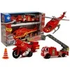Žaislinis ugniagesių gelbėtojų transporto priemonių rinkinys Lean Toys, 5 d.