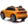 Lean Cars Elektromobilis vaikams Audi Q8 JJ2066, geltonas lakuotas