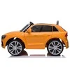 Lean Cars Elektromobilis vaikams Audi Q8 JJ2066, geltonas lakuotas