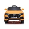 Lean Cars Elektromobilis vaikams Audi Q8 JJ2066, geltonas lakuotas