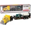 Lean Toys Radijo bangomis valdomas vilkikas LeanToys, 60 cm