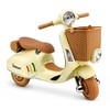 Lean Cars Elektrinis motoroleris Vespa XW-03 smėlio spalvos