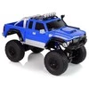Lean Toys 1:8 mėlynas 4x4 bekelės R/C automobilis su 2.4G valdikliu