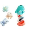 Lean Toys Vonios žaislai jūros gyvūnai