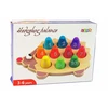 Lean Toys Medinis žaidimas Ežiukas