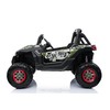 Lean Cars Dvivietis vaikiškas elektromobilis Buggy XMX603, juoda/žalia