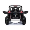 Lean Cars Dvivietis vaikiškas elektromobilis Buggy XMX603, juoda/žalia
