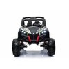 Lean Cars Dvivietis vaikiškas elektromobilis Buggy XMX603, juoda/žalia