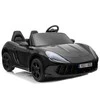 Lean Cars Didelis dvivietis elektromobilis vaikams YSA021A, juodas