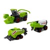 Lean Toys Žemės ūkio transporto priemonių su gyvūnų figūromis rinkinys LeanToys