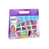 Lean Toys Kūrybinis karoliukų rinkinys papuošalams kurti