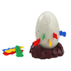 Lean Toys Šokantis dinozauras su kiaušiniu