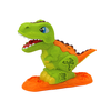 Lean Toys Dinozaurų Plastilino Rinkinys su 6 Spalvomis ir Formelėmis