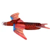 Putplasčio lėktuvas Dinozauras Lean Toys, raudonas