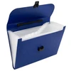 Lean Folder Folder Document Organizer Holder 13 Compartments Mėlyna A4