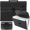 Lean Folder Folder Document Organizer Holder 13 Compartments Juodas A4
