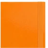 Lean Folder for documents with elastic band, hard, office, oranžinis, A4/4.5 cm
