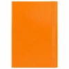 Lean Folder for documents with elastic band, hard, office, oranžinis, A4/4.5 cm