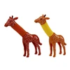 Lean Toys Žirafos formos tempiantis LED pop žaislas