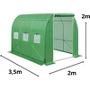 Lean Greenhouse for Vegetables, Žalias UV Windows, 3.5x2x2M, 7M²