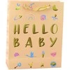 Lean Dovanų maišelis vaikui Hello Baby 32 x 26 x 10 cm