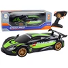 Nuotoliniu būdu valdomas sportinis automobilis Lean Toys, žalias, 42,5x22x10cm