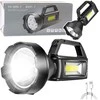 Lean COB LED prožektorius su įkraunama baterija ir galia