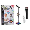 Mikrofonas su stovu vaikams Lean Toys, juodas