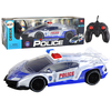 Radijo bangomis valdomas policijos automobilis Lean Toys, 1:16