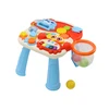 Lean Toys Stumdukas ir interaktyvus edukacinis stalas 2in1 Huanger, raudonas