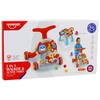 Lean Toys Stumdukas ir interaktyvus edukacinis stalas 2in1 Huanger, raudonas