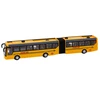 Nuotoliniu būdu valdomas mokyklinis autobusas Lean Toys, geltonas, 37x5x4 cm
