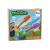 Wyrzutnia Granatsvaidis Dinosaurs Forest Colorful Push Up, 4 dalių