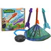 Wyrzutnia Granatsvaidis Dinosaurs Forest Colorful Push Up, 4 dalių