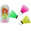 Lean Toys Badmintono plunksninukų rinkinys 3 vnt. spalvingi