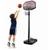 Lean Sport Reguliuojamas krepšinio lankas, 200-300cm