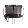 Trampolina Batutas Lean Sport Max 487 cm, juoda rožinė