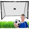Bramka Vaikiški metaliniai futbolo vartai 180x120x60 cm
