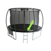 Batuto spyruoklių apsauga Lean Sport Max 183 cm, juoda/žalia