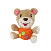 Interaktyvus pliušinis meškiukas Lean Toys su garsais ir melodijomis