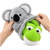 Lean Toys Pluszowy Koala Żaba 2w1 Dwustronna Maskotka Przytulanka 25cm