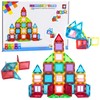 Lean Toys 3D Magnetiniai Blokai, 45 vnt.