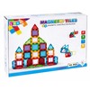 Lean Toys 3D Magnetiniai Blokai, 45 vnt.