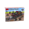 Lean Toys 6in1 Lokomotyvo Konstravimo Blokelių Rinkinys 118el