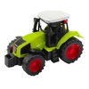Lean Toys Traktorius su cisternos priekaba ir šienagrėbiu