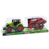 Lean Toys Traktorius su HDS priekaba medienos transportavimui